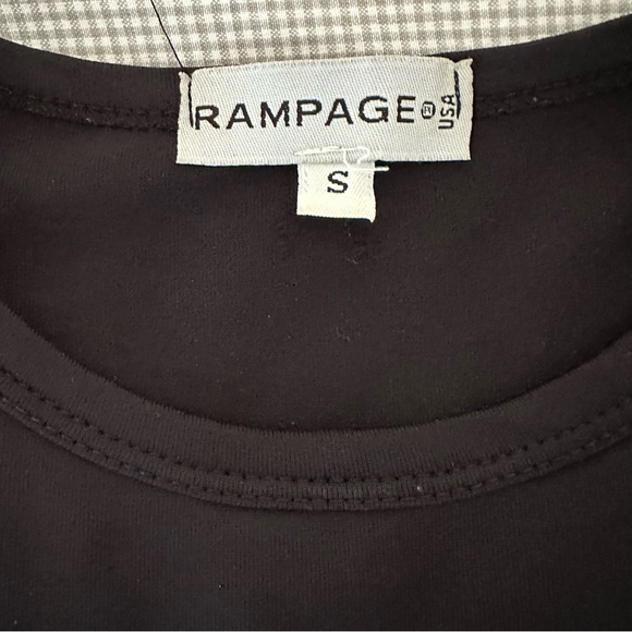 4 red and black Bebe and Rampage tops!! Very cute! Sizes XS, P, S - Picture 15 of 16